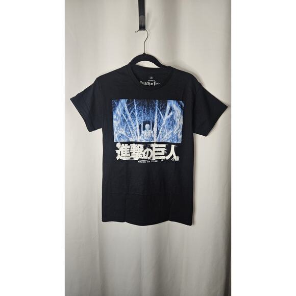 Official Attack On Titan Survey Corp Season 3 Black T-shirt Size Small - Picture 1 of 4